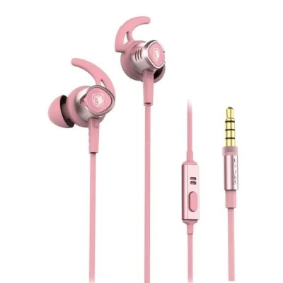 Sades Gaming Earphones Wings 20 - Pink
